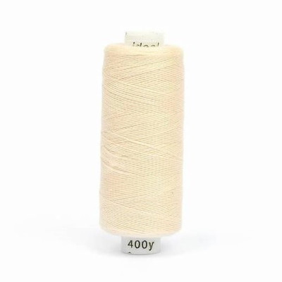 Нитки бытовые Ideal 40/2 366м 100% п/э, цв. 101 ЭКРЮ