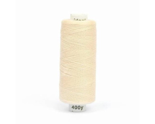 Нитки бытовые Ideal 40/2 366м 100% п/э, цв. 101 ЭКРЮ