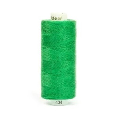 Нитки бытовые Ideal 40/2 366м 100% п/э, цв. 434 Зеленый