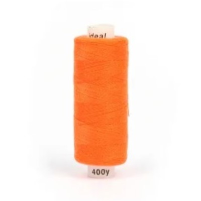 Нитки бытовые Ideal 40/2 366м 100% п/э, цв. 579 Оранжевый