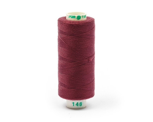 Нитки бытовые Dor Tak 40/2 366м 100% п/э, цв. 148 БОРДОВЫЙ
