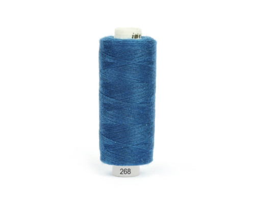 Нитки бытовые Ideal 40/2 366м 100% п/э, цв. 268 СИНИЙ