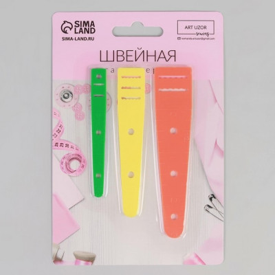 Набор приспособлений для вдевания резинки